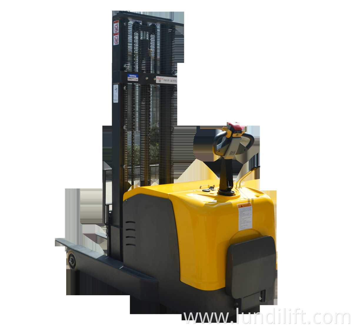 1.5T/2.5M electric pallet crane light moving forklift